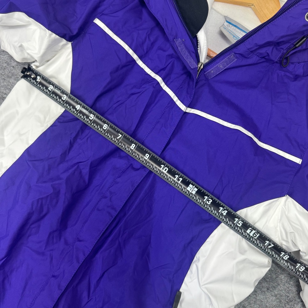 Columbia Interchange Women's Purple White Ski‎ Jacket Size S - Picture 11 of 12